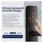 Poignée de Porte Smart Mot de Passe & Empreinte Digitale – Image 3