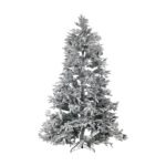Sapin de Noël Artificiel Floqué de Neige - 3 mètres