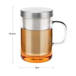 Tasse à Thé avec Infuseur et Couvercle Inox – Image 2