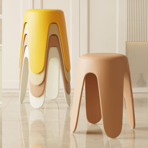 Tabouret Robuste Style Nordique – Empilable
