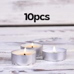 Bougies Chauffe-Plat 10pcs - Combustion 4h