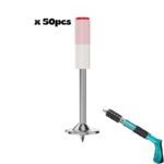 Lot de 50 Recharges Clous pour Pistolet à Rivet