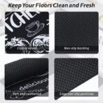 Set de 2 Tapis de Cuisine en Microfibre – Image 2
