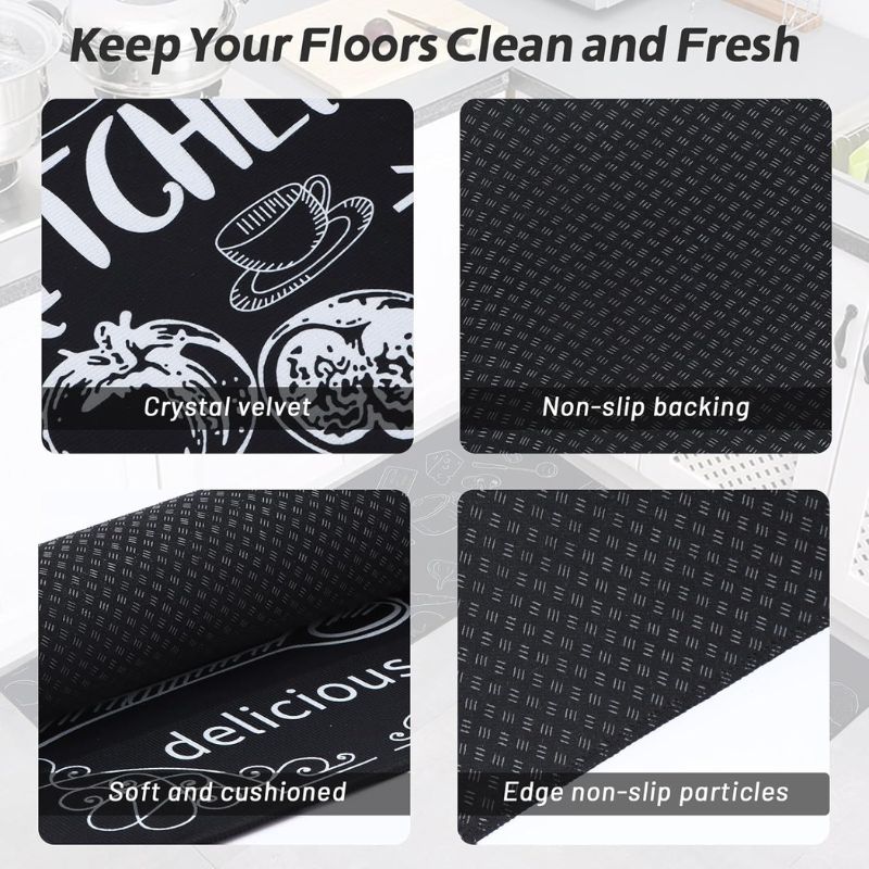 Copie de Copie de Sans titre – 2025-05-24T192256.825 Set de 2 Tapis de Cuisine en Microfibre – Image 2