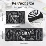 Set de 2 Tapis de Cuisine en Microfibre – Image 4