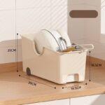 Panier de Rangement pour Etagère de Cuisine – Image 3