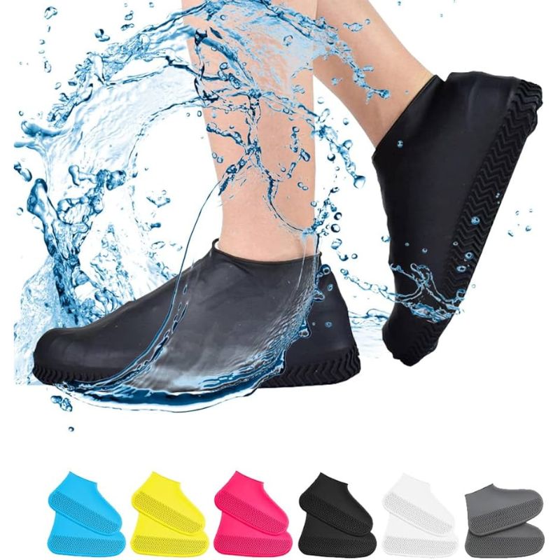 Copie de Copie de Sans titre 1 Paire de Couvre-chaussures Imperméables Antidérapants – Image 1