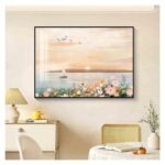 Tableau Cache Compteur Electrique 50x40cm - Paysage