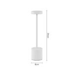 Lampe de Table Sans Fil - Rechargeable - Tactile - Noire – Image 3