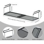 Panier de Rangement Extensible à Suspendre sous une Etagère - Jusqu'à 70cm – Image 2