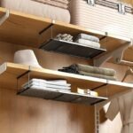 Panier de Rangement Extensible à Suspendre sous une Etagère - Jusqu'à 70cm – Image 4