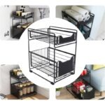 Etagere de Cuisine Robuste à 2 Tiroirs – Image 4