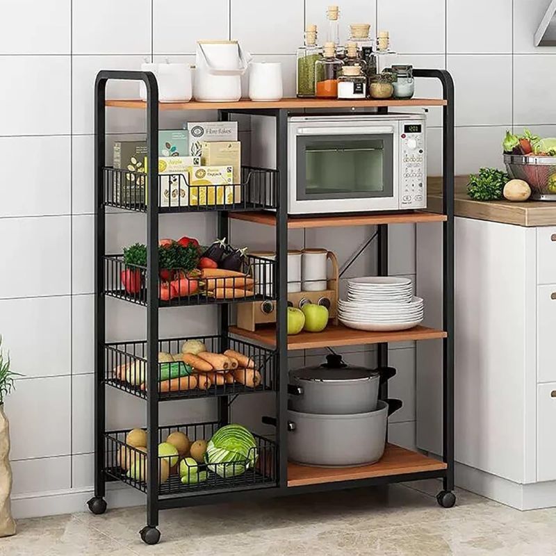 Copie de Copie de Copie de Copie de Copie de Sans titre (33) Etagere de Cuisine à 5 Niveaux avec Roues - 130x90x30cm – Image 4