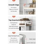 Etagere de Cuisine à 5 Niveaux avec Roues - 130x90x30cm – Image 3