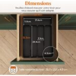 Range-Couverts à 5 Compartiments avec Couvercle – Image 2