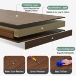 Etagère de Coin en Bois - 5 Niveaux - Hauteur 1,2m – Image 4