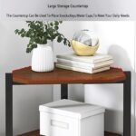 Etagère de Coin en Bois - 5 Niveaux - Hauteur 1,2m – Image 3