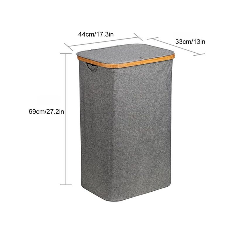 Copie de Copie de Sans titre - 2025-10-10T164836.877 Panier à Linge Pliable - 80L – Image 3