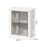 Etagère de Rangement de Modem et Télécommandes à 2 Niveaux – Image 2