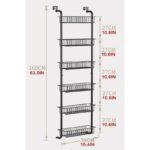 Colonne de Rangement à Accrocher à 6 Niveaux - 160cm – Image 6