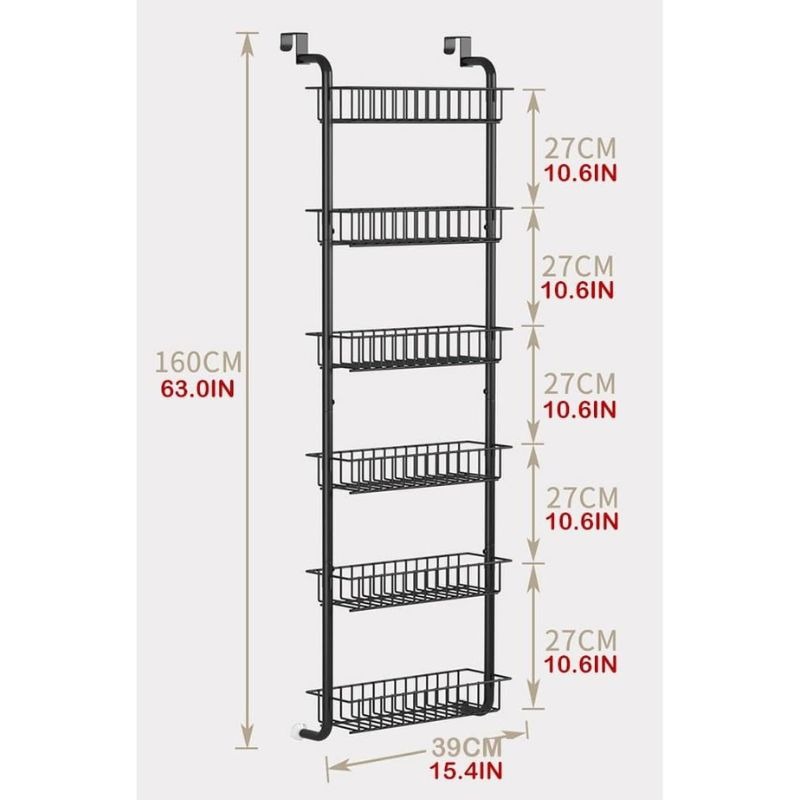 Copie de Copie de Sans titre - 2025-10-11T163114.728 Colonne de Rangement à Accrocher à 6 Niveaux - 160cm – Image 6