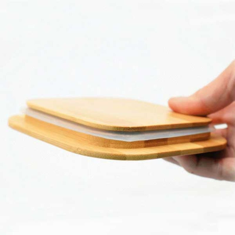 Copie de Copie de Sans titre - 2025-10-11T172607.893 Boîte Alimentaire en Verre Borosilicate avec Couvercle en Bambou - 1520 ml – Image 2