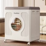 Grand Bac de Rangement Pliable avec Roues – Image 4