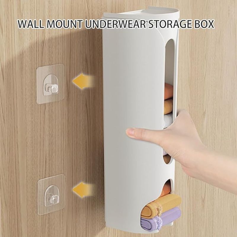 Copie de Copie de Sans titre - 2025-10-13T091239.077 Lot de 2 Petits Distributeur Adhésif de Chaussettes et Culottes - 10x22cm – Image 4