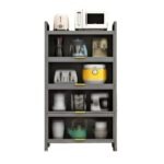 Armoire de Rangement de Cuisine à 4 Niveaux - 144x80cm – Image 4