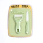 Ensemble Couteau & Econome en Céramique et Mini-Plateau – Image 4