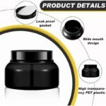 Lot de 12 Bocaux en Plastique pour Produits Cosmetiques ou Encens - 250mL – Image 2