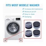 4 Patins Anti-Vibration pour Machine à Laver – Image 2