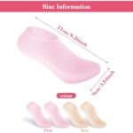 2 Paires de Chaussettes de Masque pour Pied en Silicone – Image 3