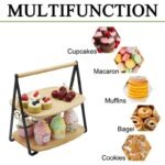 Présentoir à Desserts à 2 Niveaux – Image 3