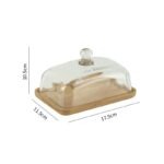 Beurrier en Bois et Verre – Image 2