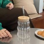 Verre 350mL avec Paille – Image 2
