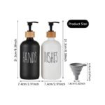 Duo Distributeur de Savon avec Plateau en Bambou – Image 3