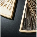 Duo Tableaux D'art Abstrait Demi-Cercles - (35x70cm + 45x90cm) – Image 5