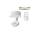 2 Projecteurs LED Rechargeable USB avec Télécommande pour Tableaux ou Placard – Image 6