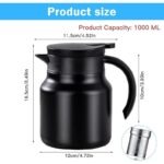 Thermos Inox avec Filtre - 1L – Image 2