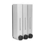 Distributeur de Savon Manuel à 3 Compartiments - 420mL x 3