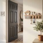 Porte-Clés Mural en Bois - 24 x 11cm – Image 3