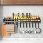 Étagère à Epices Murale et Organisateur Ustensiles - 60cm – Image 3