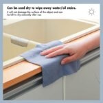 Rouleau de Chiffons de Nettoyage en Microfibre - 50 feuilles par Rouleau – Image 6