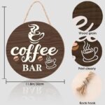 Plaque en Bois - Bar à Café - 30cm – Image 4