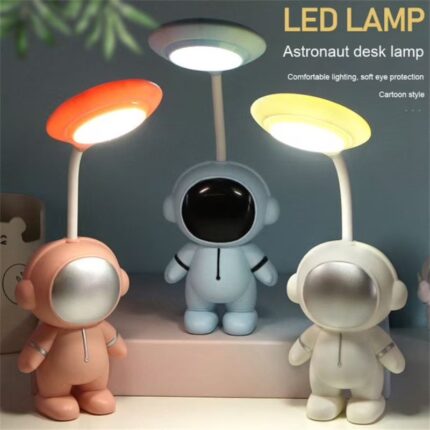 Lampe de Table Rechargeable Astronaute pour Enfant