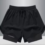 Short de Sport Double Couche