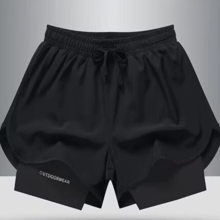 Short de Sport Double Couche
