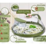 Couvercle Micro-Ondes avec Compartiment à Eau – Image 2