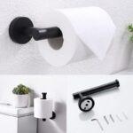Ensemble 7 Accessoires de Salle de Bain Inox avec Finition Noire Mate – Image 3
